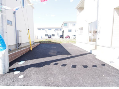 【駐車場】 | Cradle garden　郡山市富久山町久保田第２８　２号棟