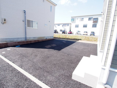 【駐車場】 | Cradle garden　郡山市富久山町久保田第２８　３号棟