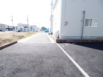 【駐車場】 | Cradle garden　郡山市富久山町久保田第２８　３号棟