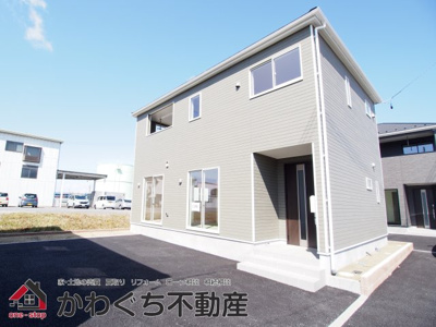 【外観】 | Cradle garden　郡山市富久山町久保田第２８　３号棟 | ★内覧予約で新米2kg★