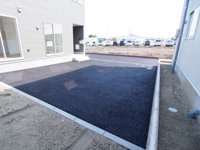 【駐車場】 | Cradle garden　郡山市富久山町久保田第２８　３号棟