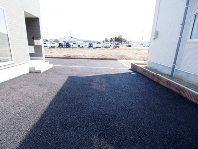 【駐車場】 | Cradle garden　郡山市富久山町久保田第２８　３号棟