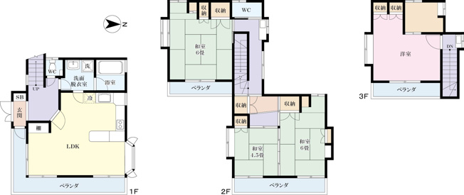 【間取り】 | 熱海市泉　戸建
