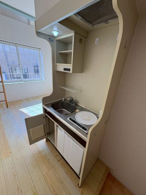 【キッチン】 | パンシオン読売ランド前A棟 | 別部屋写真参考