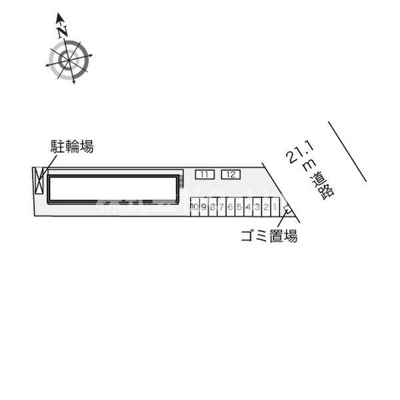 【駐車場】 | レオパレスロン