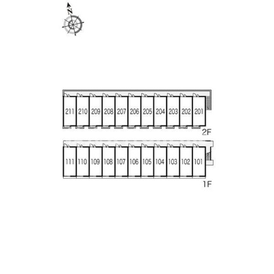 【区画図】 | レオパレスロン