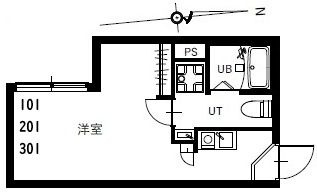 【間取り】 | Maison la vie旗の台 