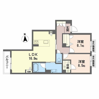 【間取り】 | シャーメゾン　オーク