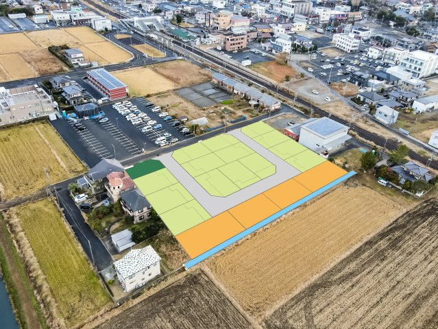 匝瑳市八日市場ロA区／建築条件付き土地の土地図