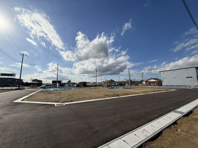 匝瑳市八日市場ロA区／建築条件付き土地の外観