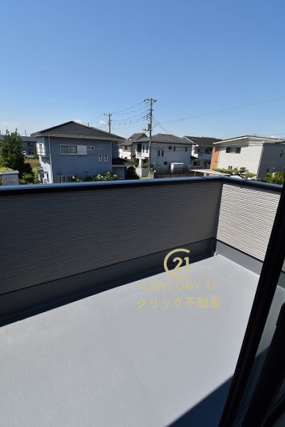 ケイアイフィット　水戸市千波町　8期 　限定1棟！のバルコニー|日当たり良好なバルコニーです。気分転換に出るだけでも、晴れた日にお洗濯物やお布団を一気に干すのも気持ちがいい♪