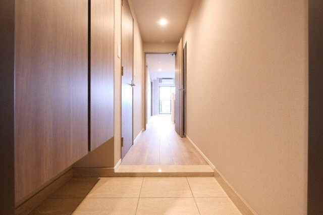 RJRプレシア南堀江の玄関