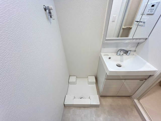 S-RESIDENCE難波大国町Tresの洗面所