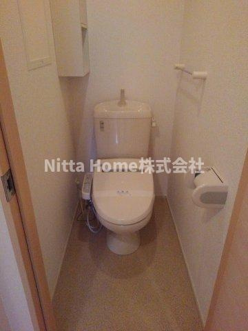 プリムローズのトイレ|ウォシュレットも完備●