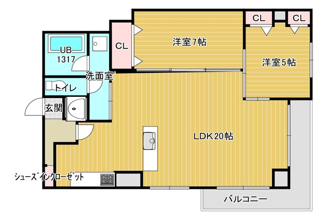 【間取り】 | レジデンス高宮