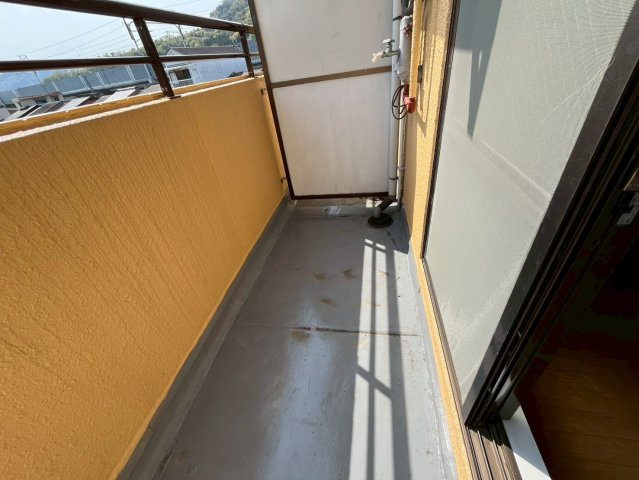 サンパレス山崎のバルコニー