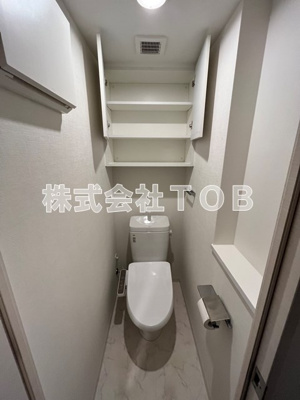 【トイレ】 | アジールコート桜上水 | ※クリーニング前※別号室参考写真