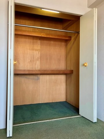 ネオハイツ江戸川台Ａ棟の収納|こまごまとしたものを収納できそうですね