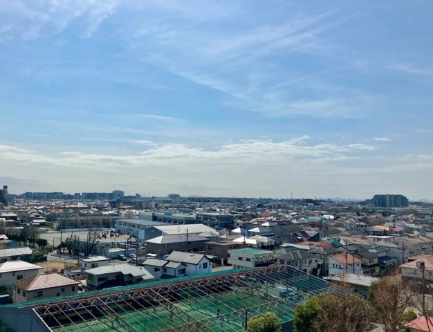 ネオハイツ江戸川台Ａ棟の展望