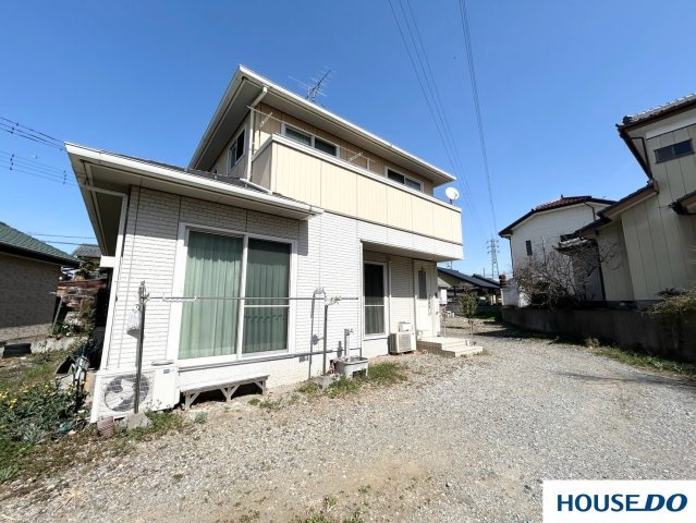 中古戸建　佐野市若松町　積水ハウス施工の外観|外観もきれいです