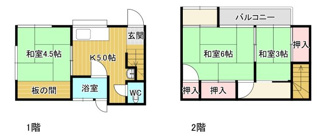 【間取り】 | 竹中アパート