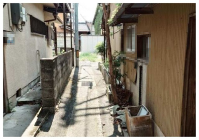 【前面道路含む現地写真】 | 大津市本堅田2丁目19-4　売土地