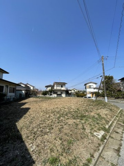 【外観】 | 建築条件なし！約81.98坪。
陽当たり良好角地♪