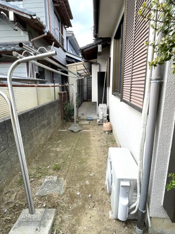 南上宿貸戸建の庭