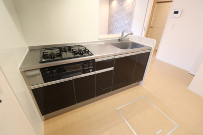 【キッチン】 | グラウクスC | 退去前のため、別部屋のお写真です。