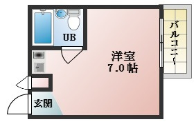 【間取り】 | ベルエール天美