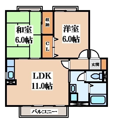 【間取り】 | エクセレント山本