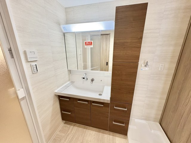 アルファステイツ朝霧ヒルズの独立洗面台