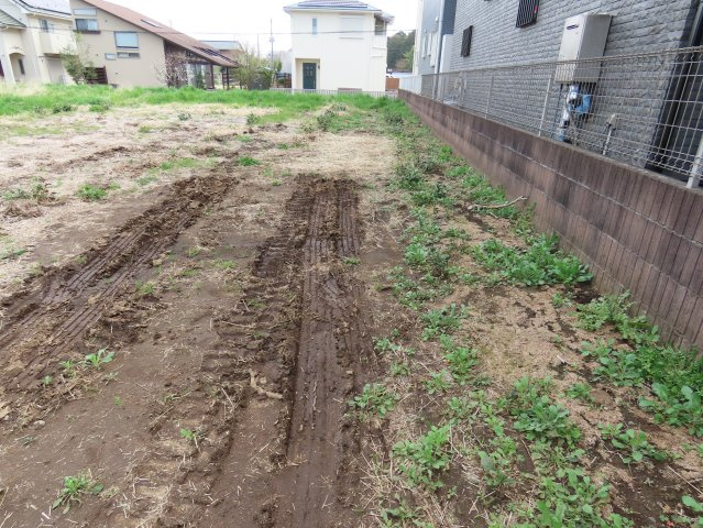 川越市笠幡売地の外観