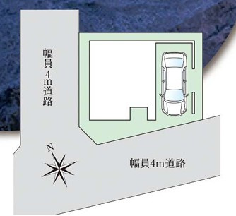 新築／志木市柏町6丁目の区画図