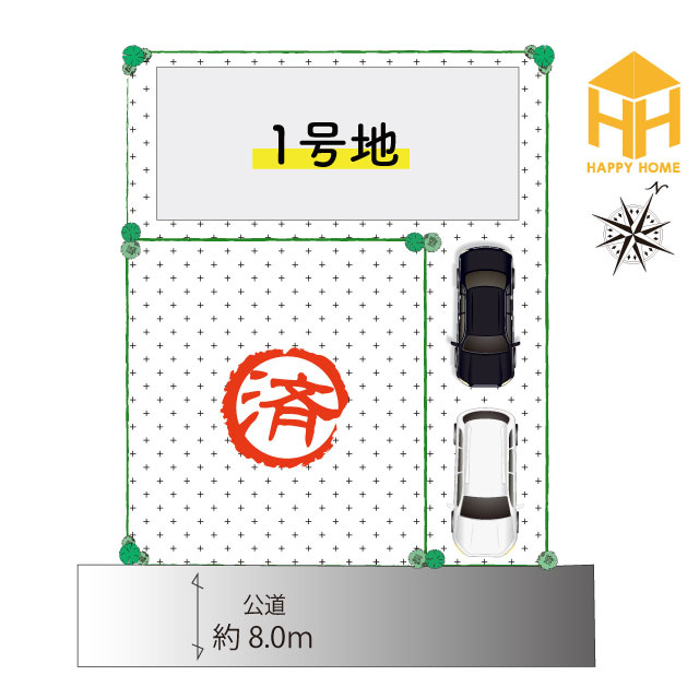 神戸市灘区篠原南町4丁目新築一戸建て│4LDK+駐車2台可の区画図|阪急「六甲」駅徒歩9分の立地に全2区画新築戸建が誕生いたしました。皆様からのご連絡を心よりお待ちしております。
