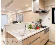 【キッチン】 | ダイアパレス東浦和Ⅱ | こちら対面式のキッチンで家族の会話が弾みます！