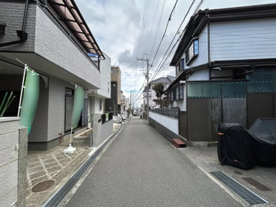 【前面道路含む現地写真】 | 西宮市　上甲東園5丁目　中古戸建
