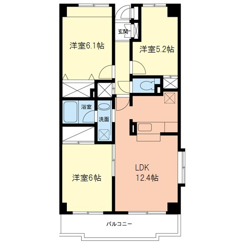 リヴェール湘南の間取り
