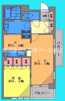 【間取り】 | アルス洗足池アキュア | アルス洗足池アキュア