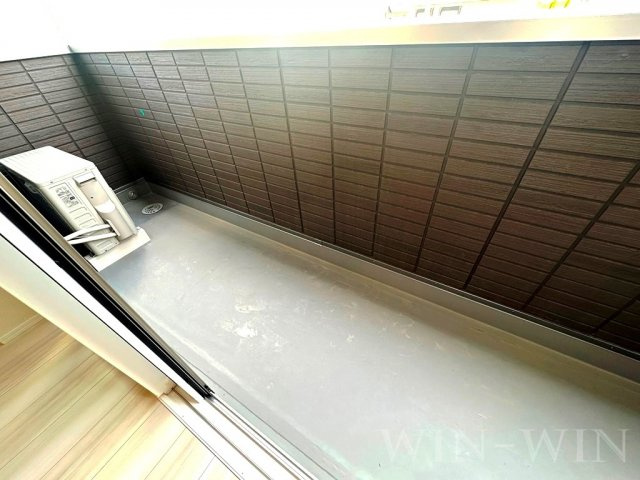 D-square湊町のバルコニー