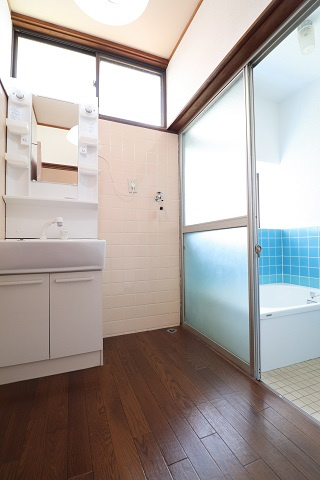 【独立洗面台】 | 合川永松貸家 | 入居前イメージ