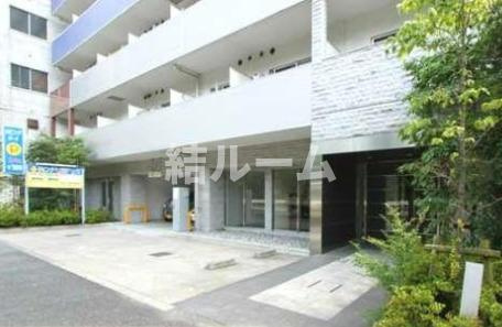 板橋区高島平１丁目の賃貸マンションのエントランス