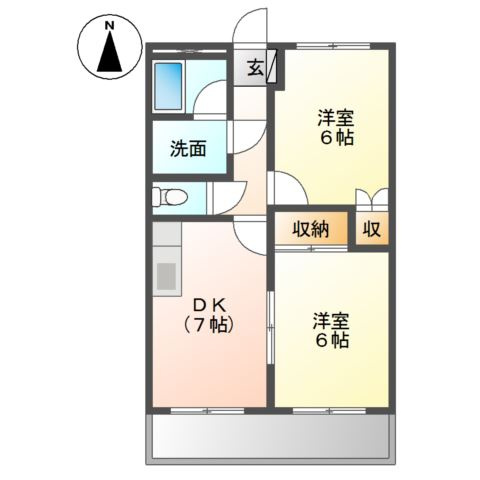 【間取り】 | プロニティ小森野