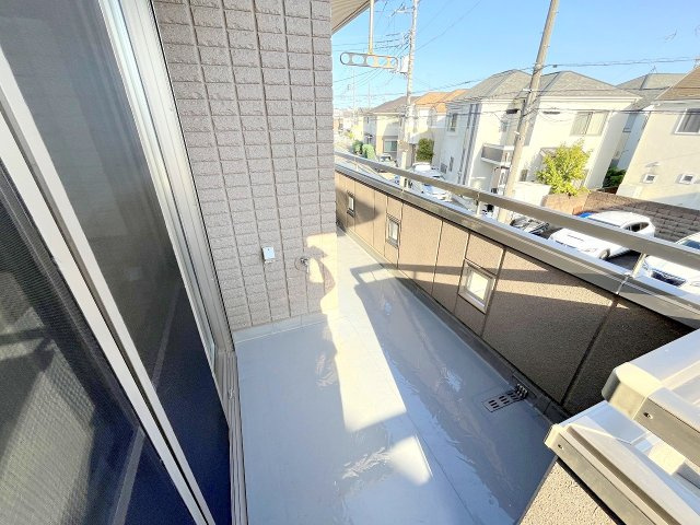 昭島市中神町2丁目　中古戸建のバルコニー