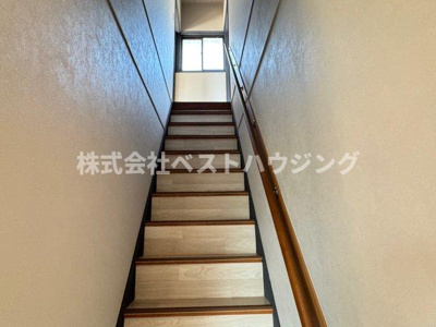 【内装】 | 百合丘貸家 | 階段