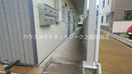 コーポ蘭のエントランス|エントランス