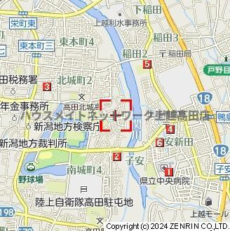 コーポ蘭の地図|位置図