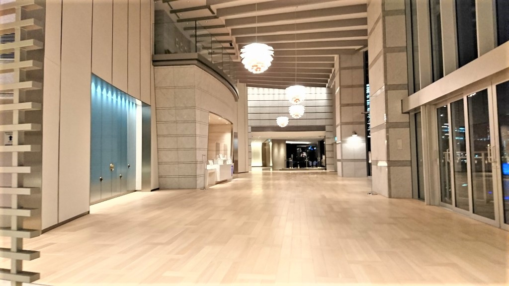 パークタワー晴海のエントランス