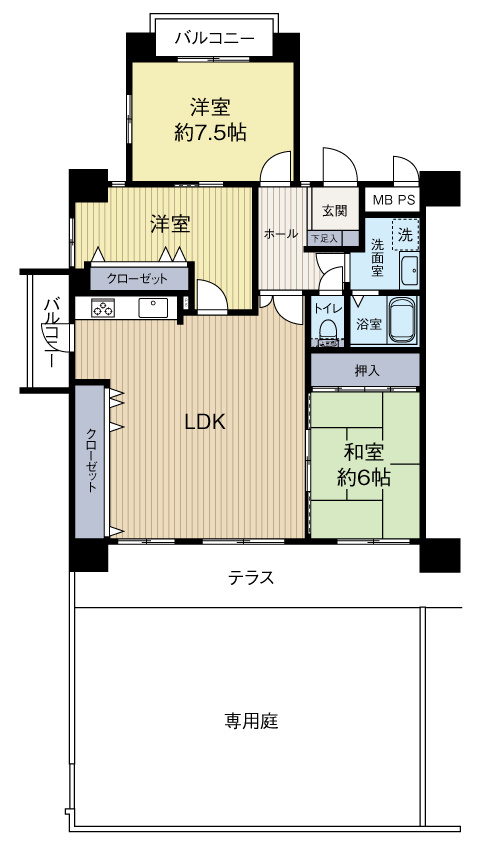 【間取り】の画像