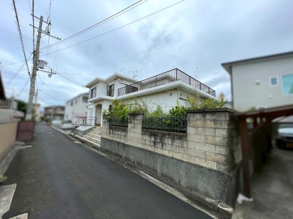 和歌山市西浜　中古戸建の前面道路含む現地写真